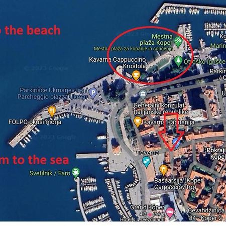 Koper Step To The Sea Apartment Екстериор снимка