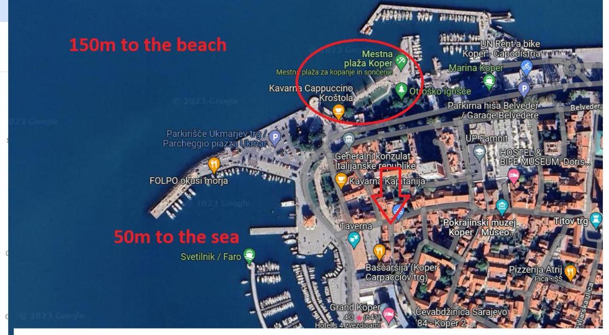 Koper Step To The Sea Apartment Екстериор снимка